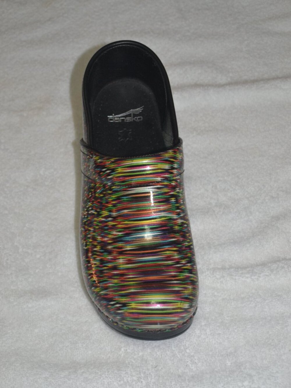Dansko Multicolor Patterned Clogs - Picture 8 of 12